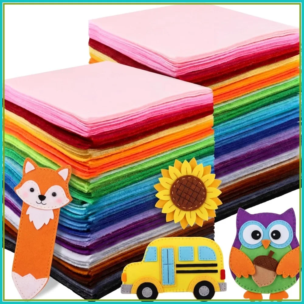 460 Pcs 12x8 Inch Felt Sheets Bulk - 20 Assorted Colors Stiff Fabric Squares for DIY Crafts Sewing
460 Pcs 12x8 Inch Felt Sheets Bulk - 20 Assorted Colors Stiff Fabric Squares for DIY Crafts Sewing