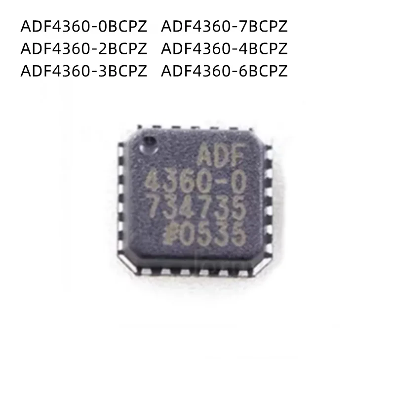 5Pcs/Lot ADF4360-0BCPZ ADF4360-7BCPZ ADF4360-2BCPZ ADF4360-3BCPZ ADF4360-4BCPZ ADF4360-6BCPZ New Original Semiconductor Chip
5Pcs/Lot ADF4360-0BCPZ ADF4360-7BCPZ ADF4360-2BCPZ ADF4360-3BCPZ ADF4360-4BCPZ ADF4360-6BCPZ New Original Semiconductor Chip