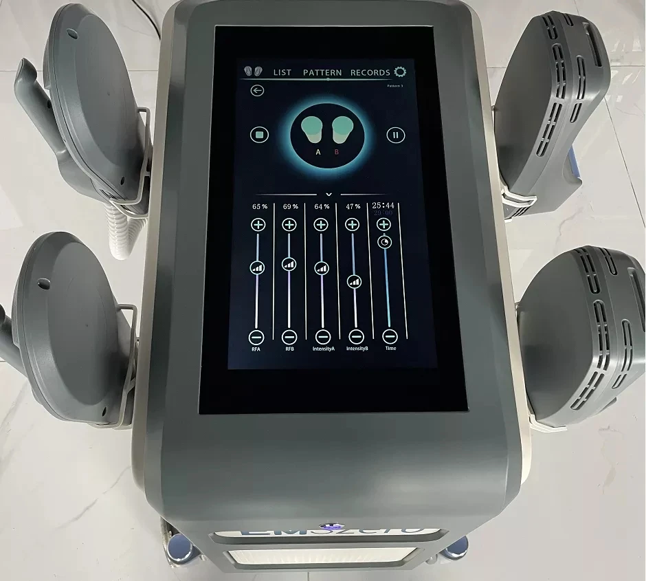 EMSONE NEO 2024 Новый Emszero RF 6500 Вт стимуляция мышц массаж тела скульптурная машина производитель жира для похудения мышц
EMSONE NEO 2024 Новый Emszero RF 6500 Вт стимуляция мышц массаж тела скульптурная машина производитель жира для похудения мышц