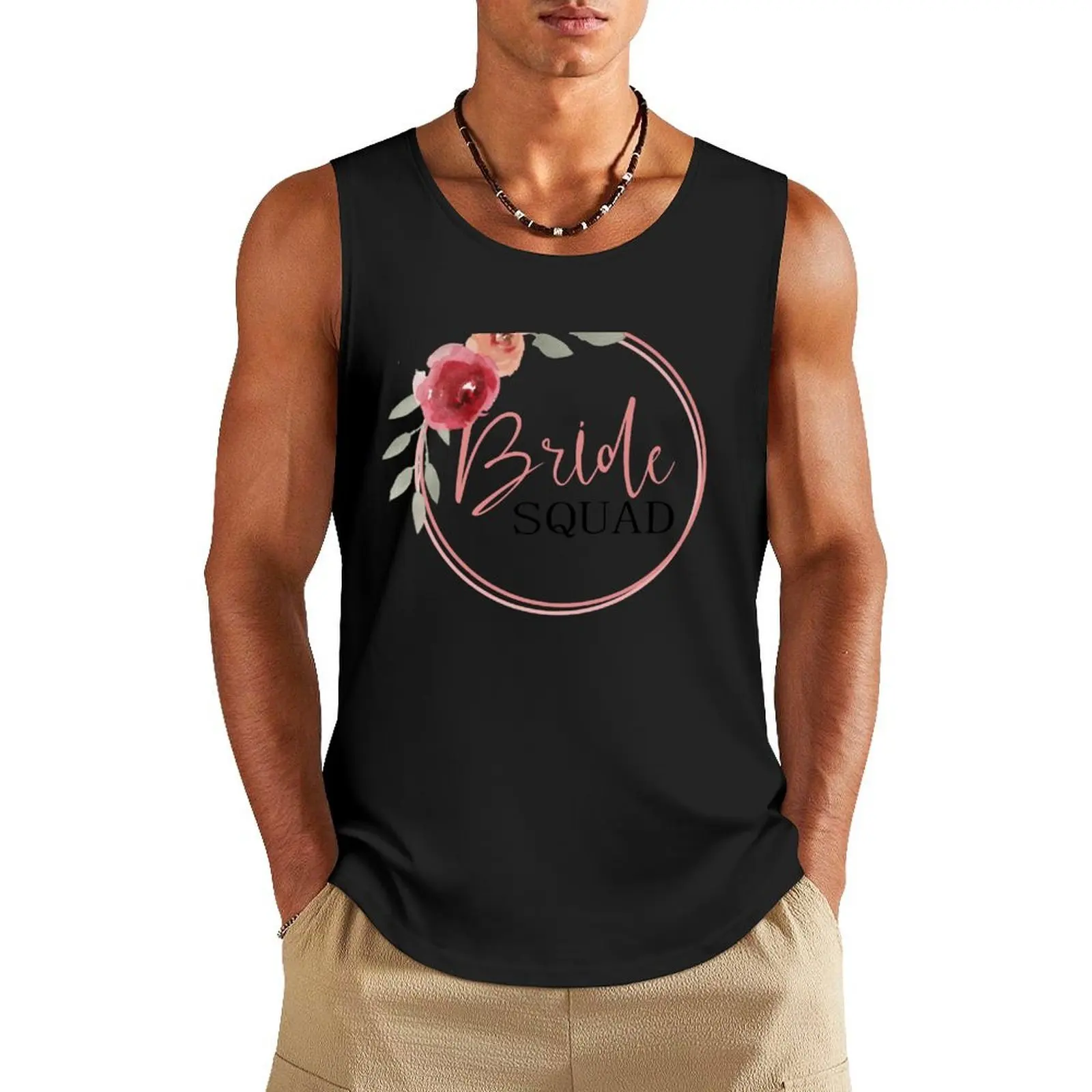 Bride Squad Tank Top Male vest bodybuilding men clothes Men's gym clothing Men's sports t-shirt
Bride Squad Tank Top Male vest bodybuilding men clothes Men's gym clothing Men's sports t-shirt