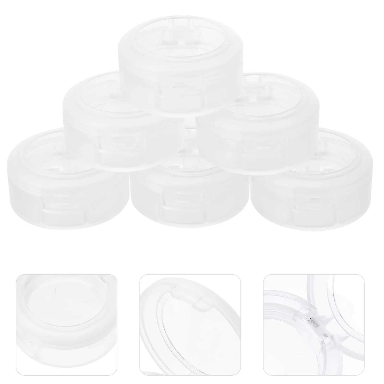 8pcs Eyeshadow Empty Box Makeup Container For Travel Home Organization Eyeshadow Storage Case Compact Holder Organizer For Shade
8pcs Eyeshadow Empty Box Makeup Container For Travel Home Organization Eyeshadow Storage Case Compact Holder Organizer For Shade