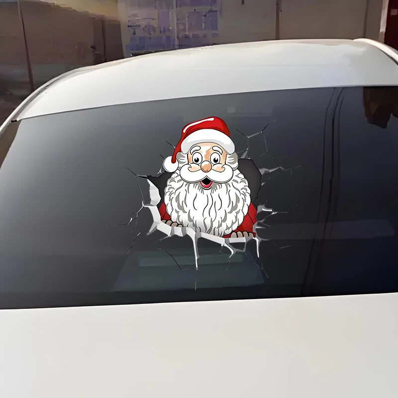 3D Santa Christmas Window Sticker car window decals PVC waterproof window decals bumper decals
3D Santa Christmas Window Sticker car window decals PVC waterproof window decals bumper decals