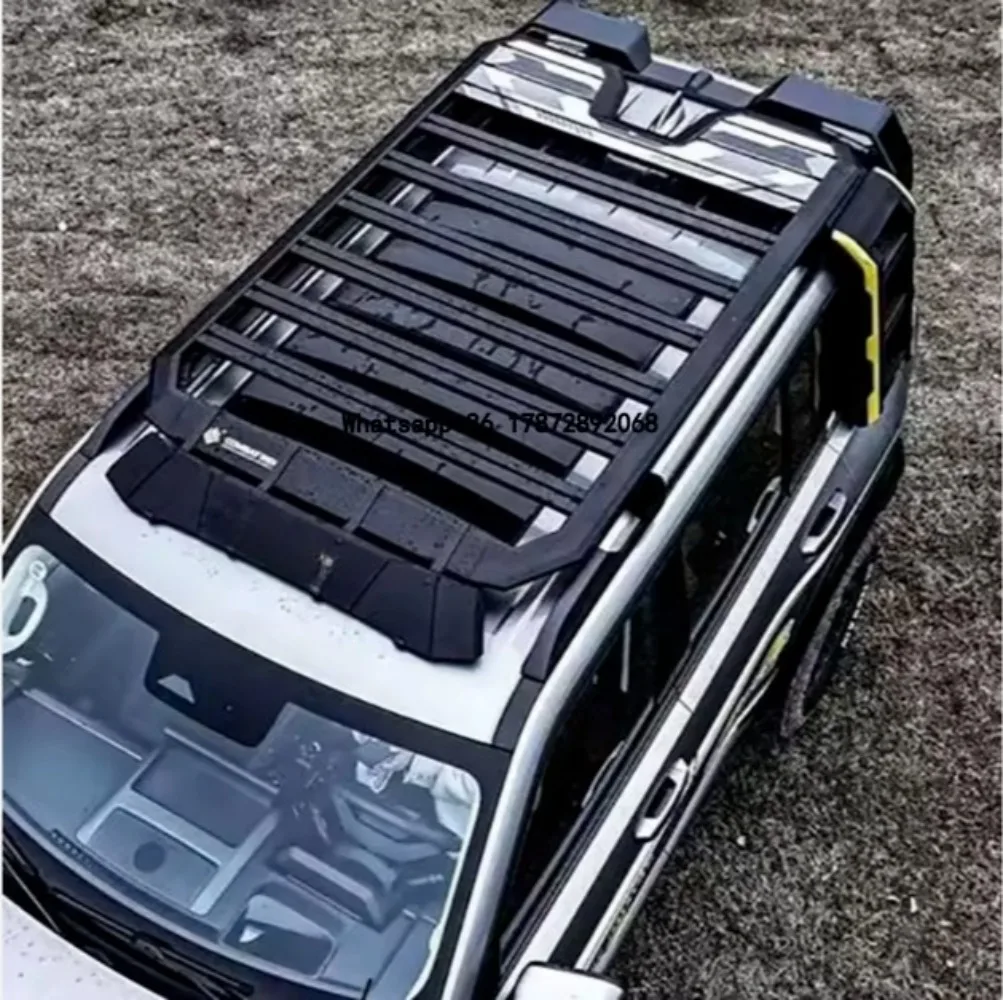 For Defender 2020 All Black Black with Silver Cargo Carrier VPLER0180 Roof Rack Grille.
For Defender 2020 All Black Black with Silver Cargo Carrier VPLER0180 Roof Rack Grille.