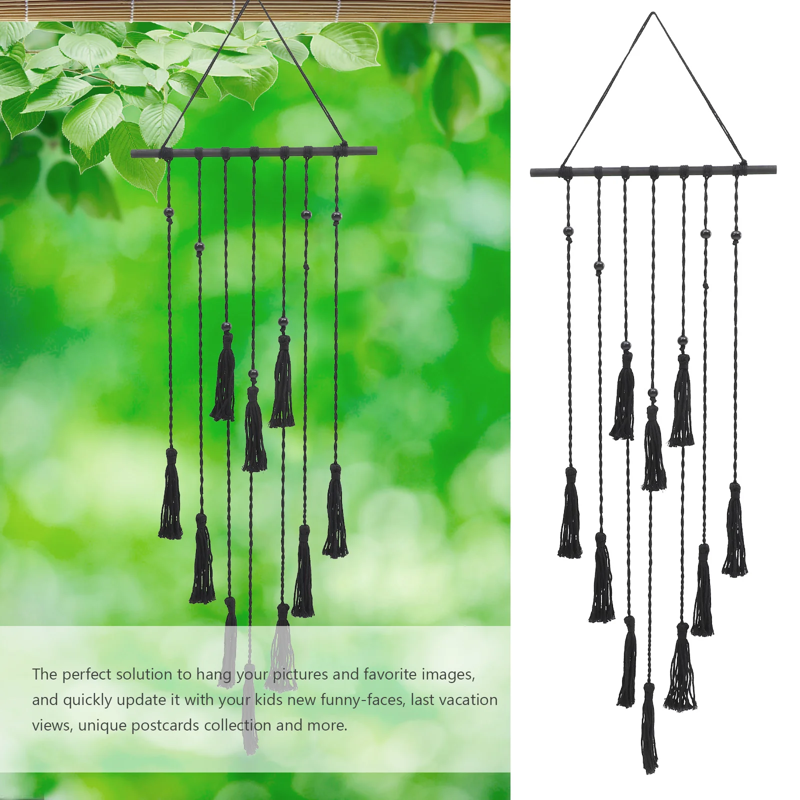 Macrame Wall Hanging Photo Display Cotton Rope Hanging Picture Frame Organizer Home Decor Wall Art Collage Display
Macrame Wall Hanging Photo Display Cotton Rope Hanging Picture Frame Organizer Home Decor Wall Art Collage Display