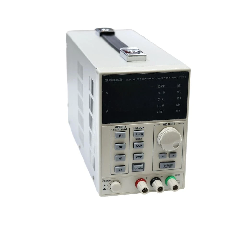 KA6005P(60V/5A) Adjustable Precision Digital Programmable Laboratory Switching DC Power Supply 5A 60V
KA6005P(60V/5A) Adjustable Precision Digital Programmable Laboratory Switching DC Power Supply 5A 60V