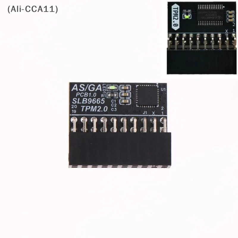 TPM 2.0-9665 Encryption Security Module Pitch LPC TPM For ASUS Motherboard Card For WIN11 System
TPM 2.0-9665 Encryption Security Module Pitch LPC TPM For ASUS Motherboard Card For WIN11 System