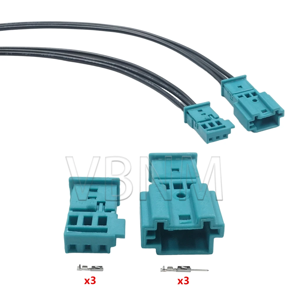 3 Pin 1355600-9 1-1718346-1 AC Assembly Car Male Female Docking Socket Electrical Connector AutoTweeter Cable Adapter
3 Pin 1355600-9 1-1718346-1 AC Assembly Car Male Female Docking Socket Electrical Connector AutoTweeter Cable Adapter