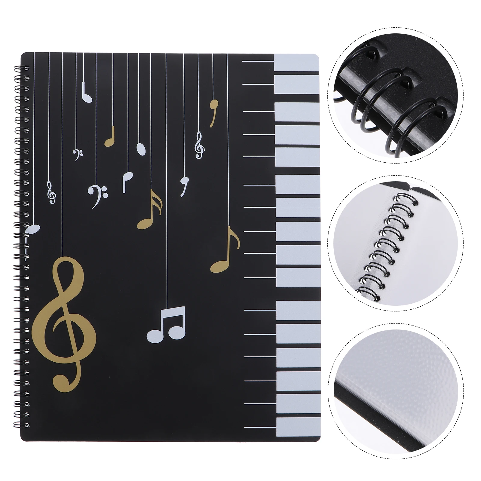Music Sheet Folder Sturdy Waterproof File Organizer A4 Sheet Music Storage Splint Ring Folder for Choirs
Music Sheet Folder Sturdy Waterproof File Organizer A4 Sheet Music Storage Splint Ring Folder for Choirs