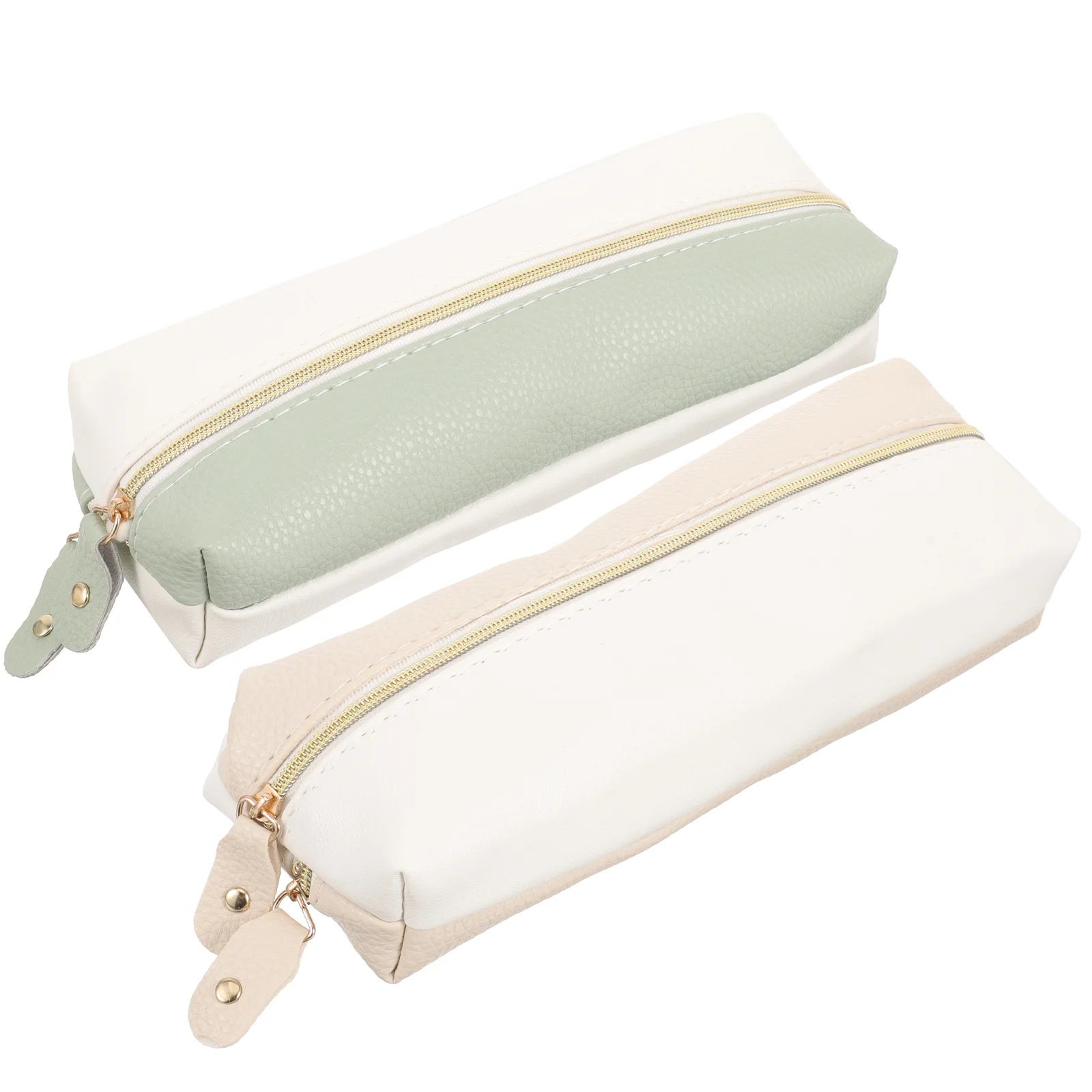 2 Pcs Large Capacity for Students Pencil Bag Pouch Double Zipper Cute Case Unisex Pu Thin Office
2 Pcs Large Capacity for Students Pencil Bag Pouch Double Zipper Cute Case Unisex Pu Thin Office