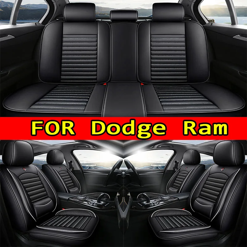FOR Dodge Ram Car seat cover waterproof wear-resistant artificial leather soft and comfortable full-wrap seat cover
FOR Dodge Ram Car seat cover waterproof wear-resistant artificial leather soft and comfortable full-wrap seat cover