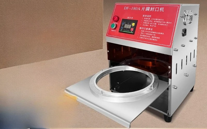 Машина для запечатывания коробок из алюминиевой фольги Пресс-подборщик для общественного питания в отеле Прямоугольная круглая машина для запечатывания
Машина для запечатывания коробок из алюминиевой фольги Пресс-подборщик для общественного питания в отеле Прямоугольная круглая машина для запечатывания