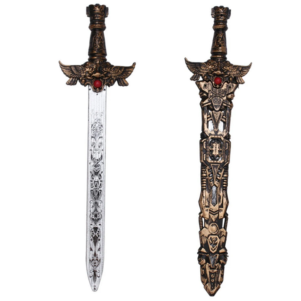 Children's Toy Plastic Swords Brown Cosplay Costume Accessory Kids Gift Unique Stylish Safe Great Swords Toys Gifts
Children's Toy Plastic Swords Brown Cosplay Costume Accessory Kids Gift Unique Stylish Safe Great Swords Toys Gifts