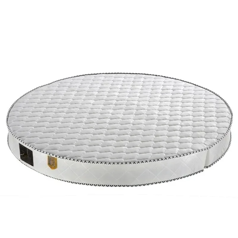 Wholesale Spring Round Mattress Folding Double 2m 2.2m Round Hard Brown Mattress, Thickened, Latex Soft Mattress Simone 
Wholesale Spring Round Mattress Folding Double 2m 2.2m Round Hard Brown Mattress, Thickened, Latex Soft Mattress Simone
