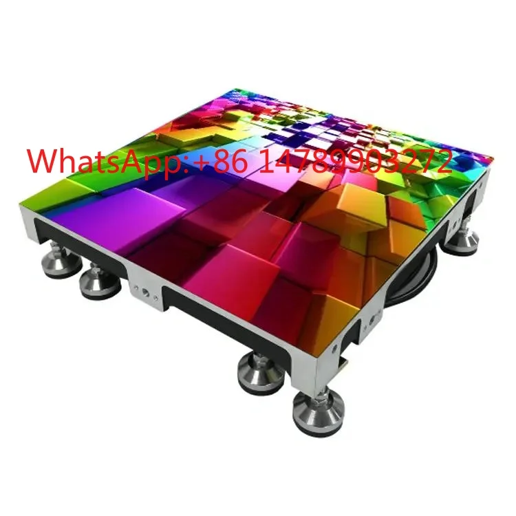 P3.91 500x1000mm LED Floor Tile Screen Hot Sale Stage Interactive Display Screen
P3.91 500x1000mm LED Floor Tile Screen Hot Sale Stage Interactive Display Screen