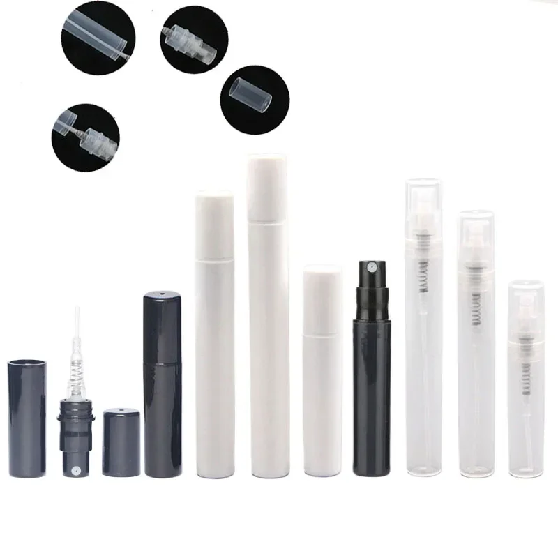 30Pcs Empty 2ml/3/ml/4ml/5ml Refillable Plastic Pen Shape Spray Bottle Portable Travel Perfume Liquid Sample Atomizer Containers
30Pcs Empty 2ml/3/ml/4ml/5ml Refillable Plastic Pen Shape Spray Bottle Portable Travel Perfume Liquid Sample Atomizer Containers