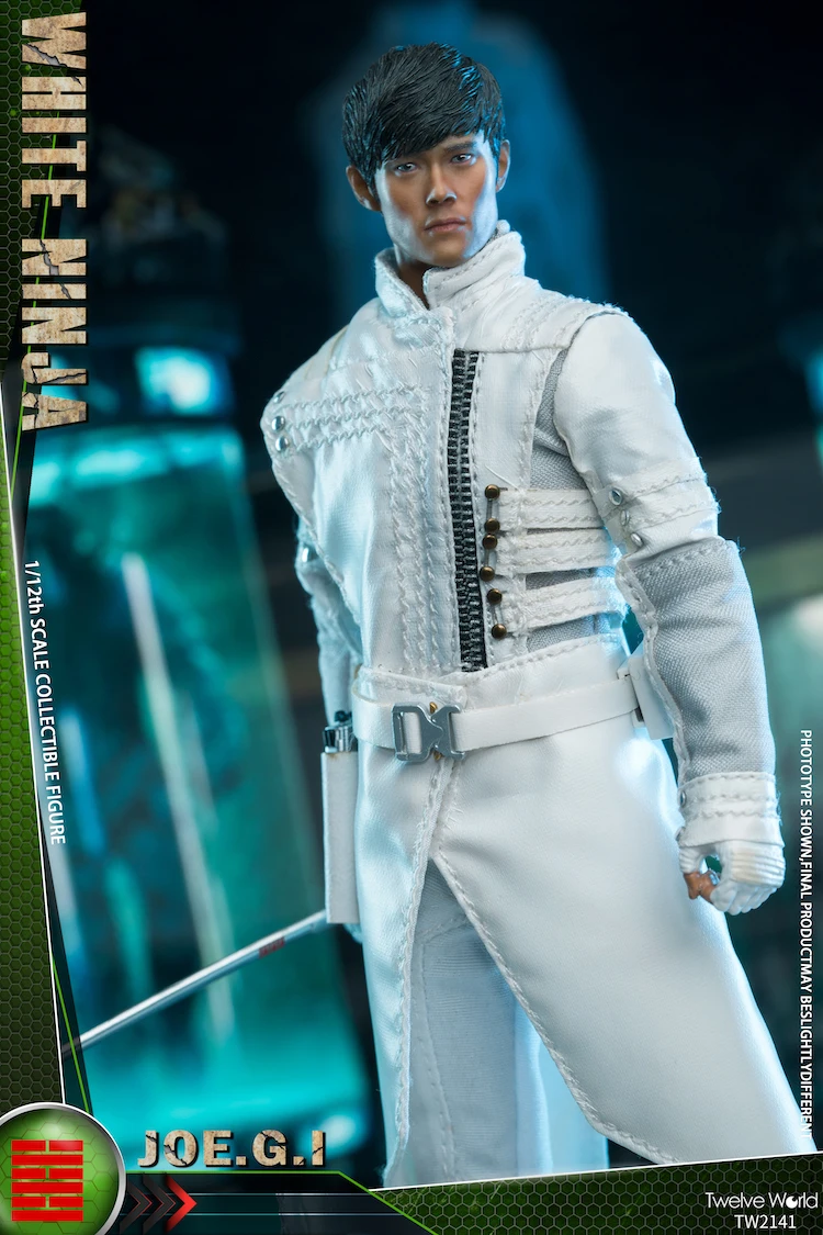In Stock TWTOYS TW2141 1/12 White Ninja Collectible Man Action Figure G.I. Joe Movie Original Delicate 6" Full Set Fans Hobby
In Stock TWTOYS TW2141 1/12 White Ninja Collectible Man Action Figure G.I. Joe Movie Original Delicate 6" Full Set Fans Hobby