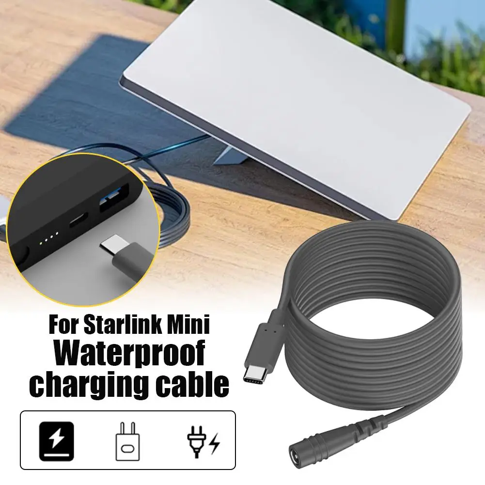 Кабель питания Type-C (штекер) - DC для Starlink Mini, 20В 100Вт, водонепроницаемый, для быстрой зарядки, уличный, прочный, сменный, электронный компонент
Кабель питания Type-C (штекер) - DC для Starlink Mini, 20В 100Вт, водонепроницаемый, для быстрой зарядки, уличный, прочный, сменный, электронный компонент
