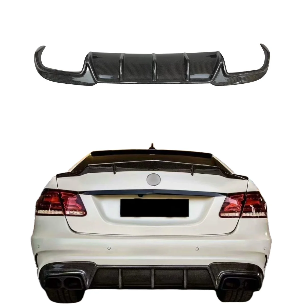 Carbon Fiber B Style Diffuser For Mercedes Benz E Class W212 E63 2014-2016 Rear Bumper Diffuser
Carbon Fiber B Style Diffuser For Mercedes Benz E Class W212 E63 2014-2016 Rear Bumper Diffuser