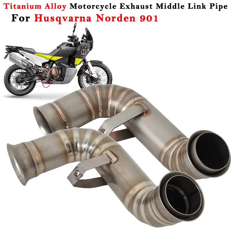 Slip On For Husqvarna Norden 901 Motorcycle Exhaust System Muffler Tube Titanium Alloy Modified Middle Link Pipe
Slip On For Husqvarna Norden 901 Motorcycle Exhaust System Muffler Tube Titanium Alloy Modified Middle Link Pipe