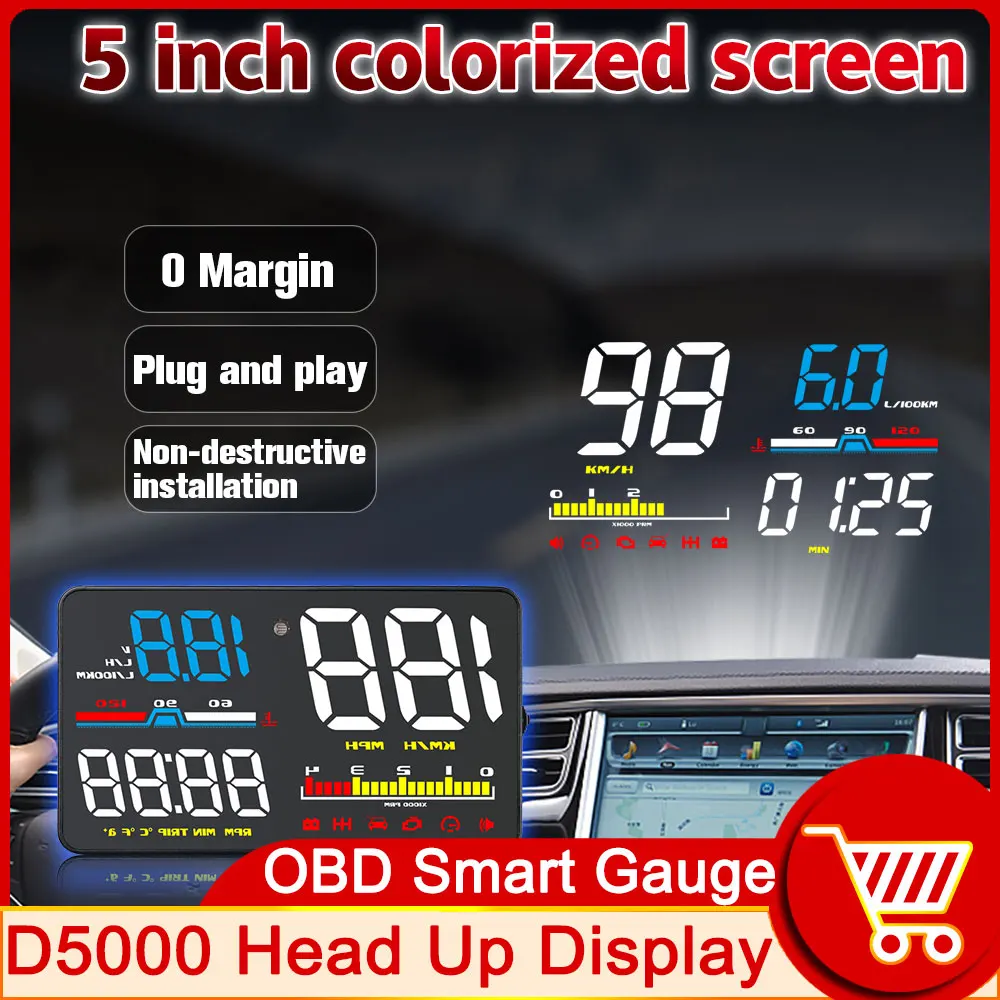 D5000 проектор на лобовое стекло OBD2 дисплей на лобовое стекло для автомобильного спидометра KMH миль/ч Тахометр HUD Автоматическая сигнализация превышения скорости воды
D5000 проектор на лобовое стекло OBD2 дисплей на лобовое стекло для автомобильного спидометра KMH миль/ч Тахометр HUD Автоматическая сигнализация превышения скорости воды
