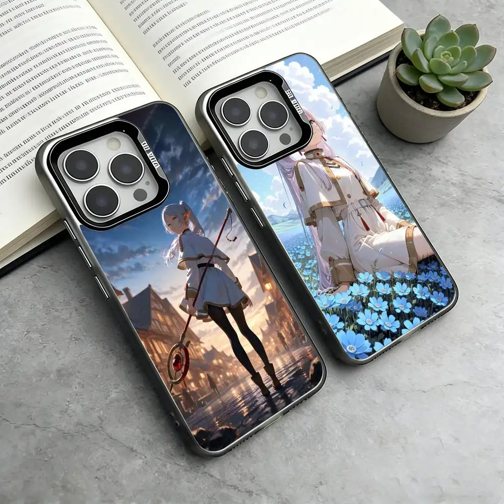 F-Frieren Beyond Journey's End Phone Case For iPhone 17,16,15,14,13,12,11 Plus,Pro Max,XS,Colored Silver Plated Inside Cover
F-Frieren Beyond Journey's End Phone Case For iPhone 17,16,15,14,13,12,11 Plus,Pro Max,XS,Colored Silver Plated Inside Cover