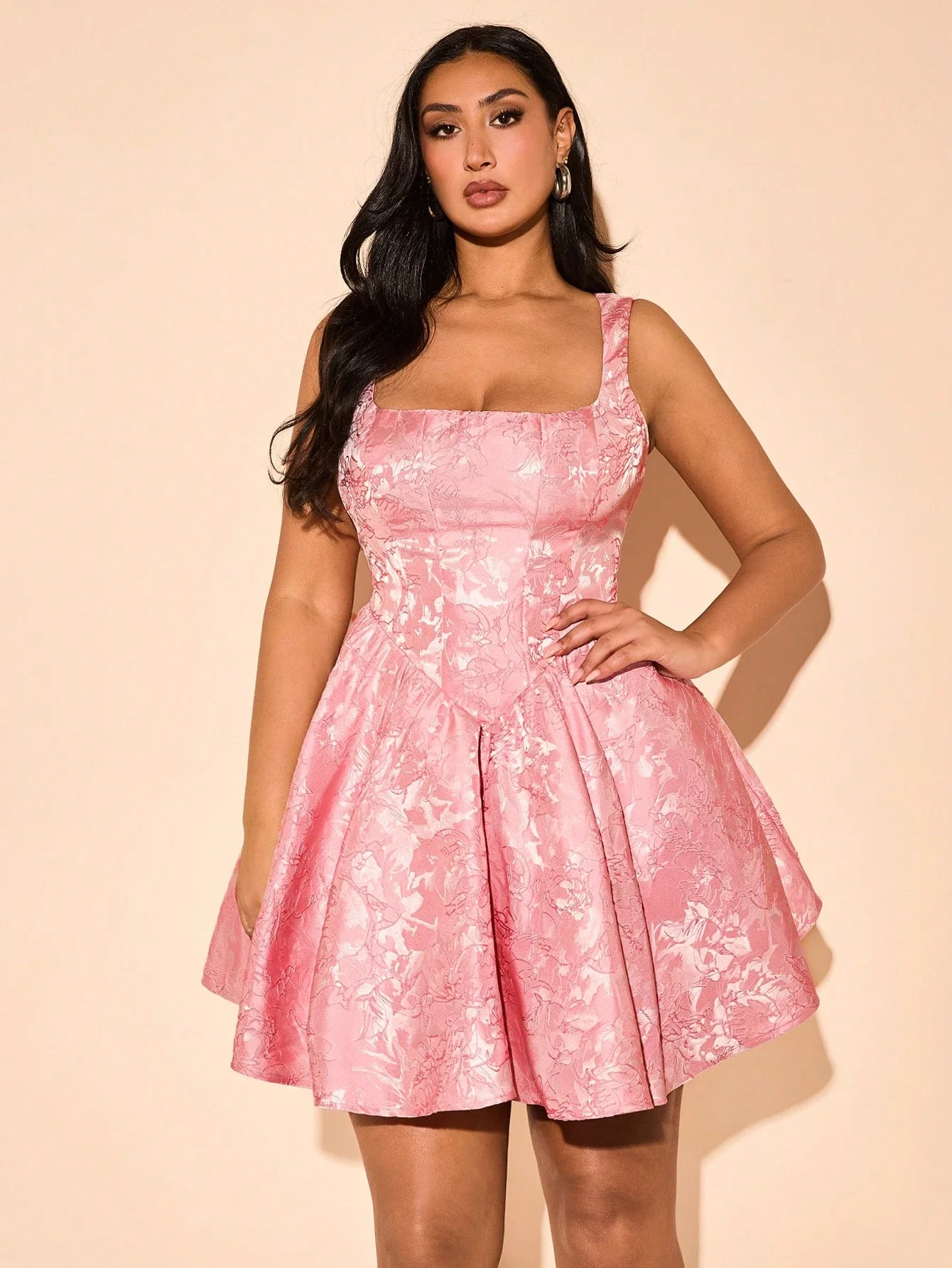Elegant Bow Back Satin A-Line Mini Dress For Women
Elegant Bow Back Satin A-Line Mini Dress For Women