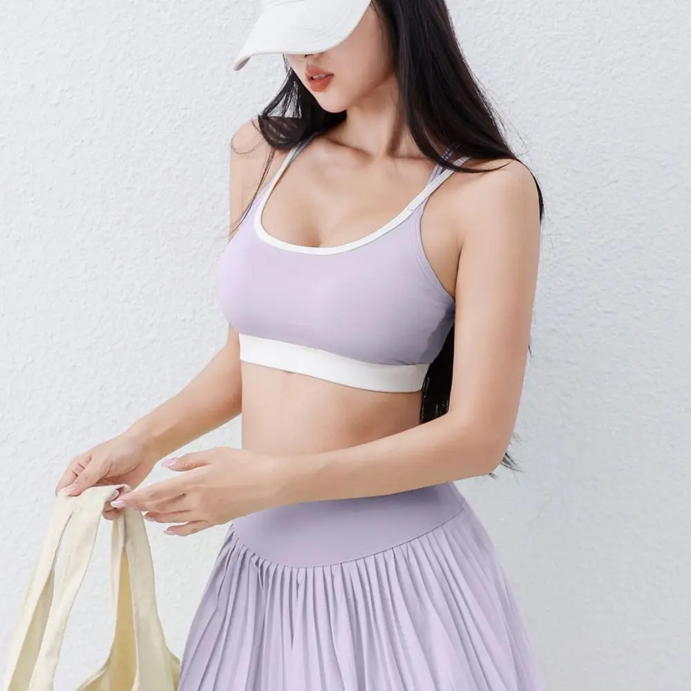 Cross Belt Seamless Sports Bra Anti-shake Moisture-Wicking Training Fitness Bra Lingerie Beauty Back Yoga Soft Bra Women
Cross Belt Seamless Sports Bra Anti-shake Moisture-Wicking Training Fitness Bra Lingerie Beauty Back Yoga Soft Bra Women