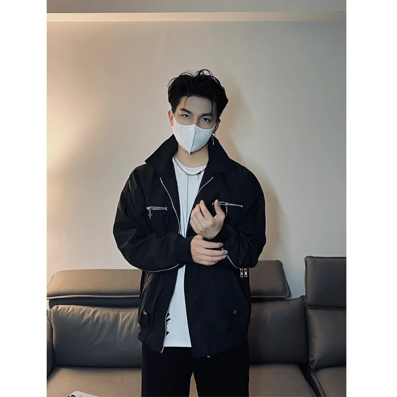 Мужская бейсбольная куртка Bla ort Baseball Sle Jaet на весну-осень с металлической молнией, утепленными плечами, в американском пилотском стиле, модная уличная куртка
Мужская бейсбольная куртка Bla ort Baseball Sle Jaet на весну-осень с металлической молнией, утепленными плечами, в американском пилотском стиле, модная уличная куртка