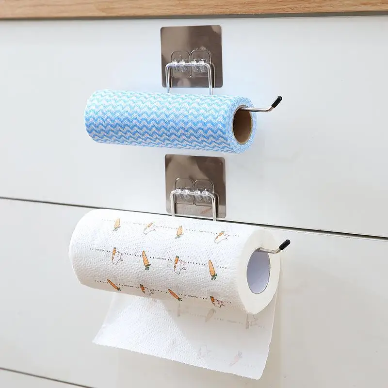 Plastic Wrap Holder for Kitchen with 2 Stainless Steel Hooks Durable Dispenser Wall Mounted for Food Storage and Organization
Plastic Wrap Holder for Kitchen with 2 Stainless Steel Hooks Durable Dispenser Wall Mounted for Food Storage and Organization