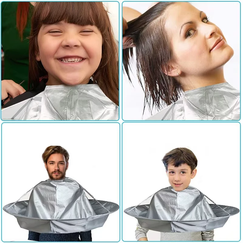 Creative DIY Apron Hair Cutting Cloak Coat Salon Barber Stylist Cape Umbrella Haircut Cloak Hairdressing Home Cleaning Protector
Creative DIY Apron Hair Cutting Cloak Coat Salon Barber Stylist Cape Umbrella Haircut Cloak Hairdressing Home Cleaning Protector