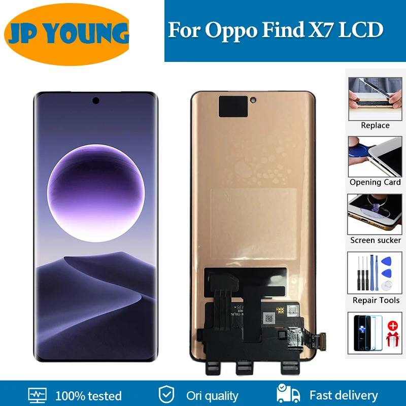 Оригинальный 6,78 "AMOLED для Oppo Find X7 PHZ110, ЖК-дисплей, сенсорная панель, дигитайзер экрана в сборе, стеклянный датчик, телефон Pantalla
Оригинальный 6,78 "AMOLED для Oppo Find X7 PHZ110, ЖК-дисплей, сенсорная панель, дигитайзер экрана в сборе, стеклянный датчик, телефон Pantalla