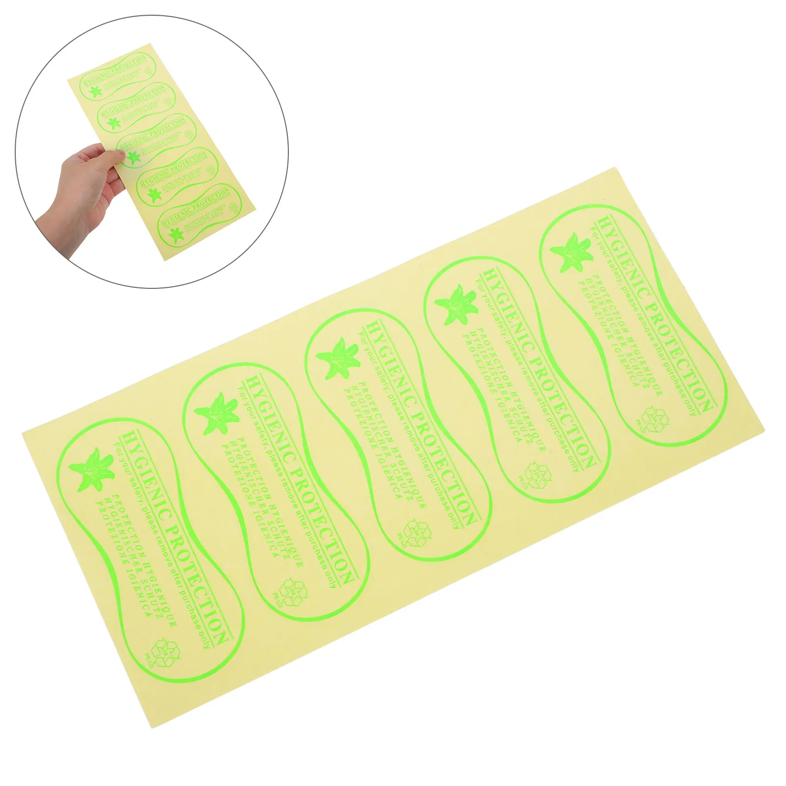 100Pcs Disposable Swimsuit Hygiene Liner Labels Protective Lingerie Stickers for Fitting Rooms Beaches Pools Try on Sanitary
100Pcs Disposable Swimsuit Hygiene Liner Labels Protective Lingerie Stickers for Fitting Rooms Beaches Pools Try on Sanitary