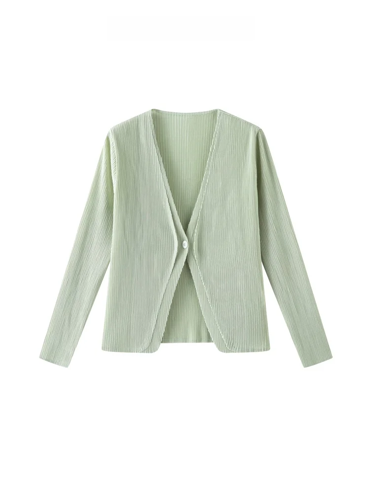 Elegant Short Outerwear Women's Loose Shoulder Wrap Pure Color Slimming Versatile Spring New Style Commute Style Polyester Fiber
Elegant Short Outerwear Women's Loose Shoulder Wrap Pure Color Slimming Versatile Spring New Style Commute Style Polyester Fiber