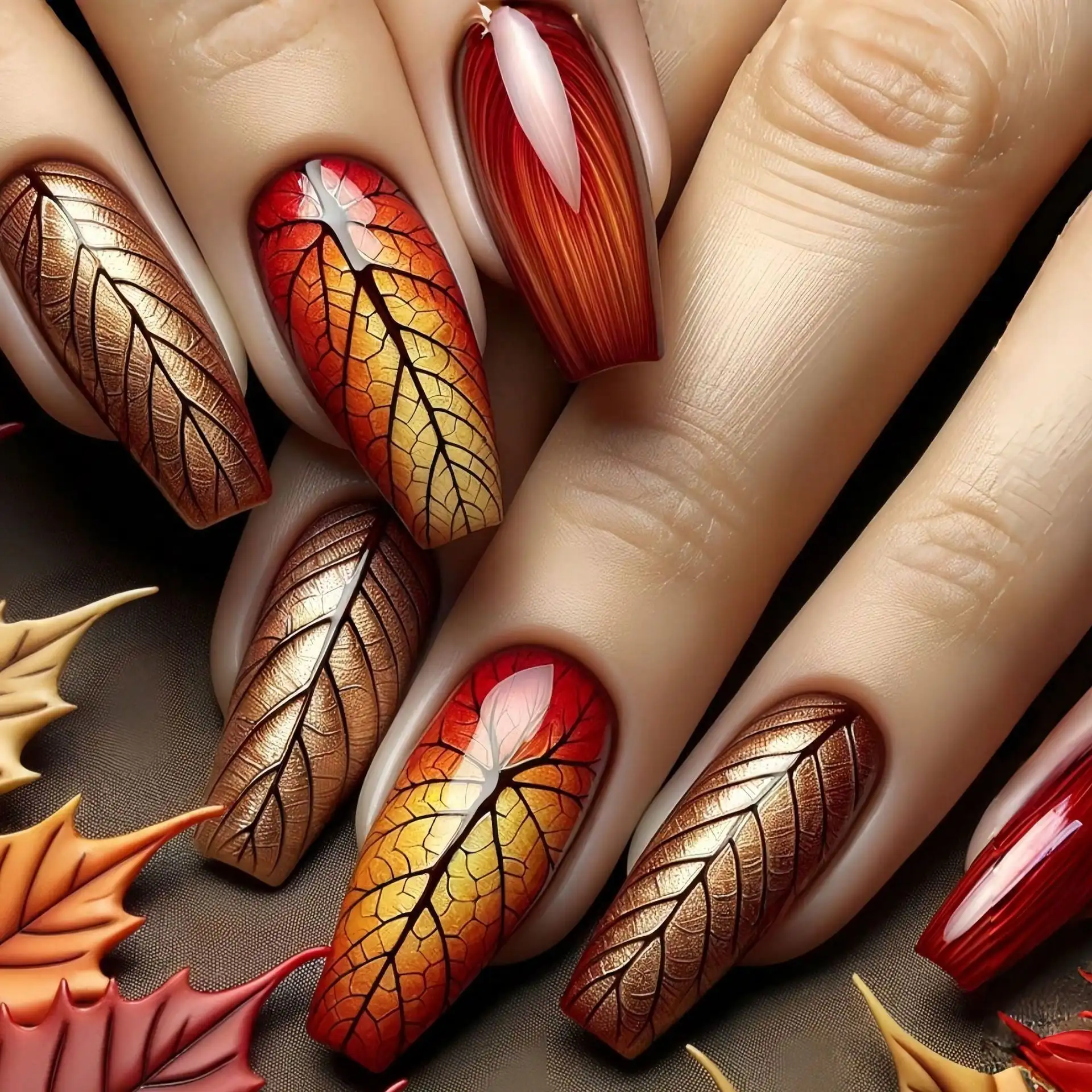 Jelly Glue + Rubber StripSpring Leaf Pattern Long Ballet Nails, Fashionable And Popular, Detachable Press-On NailsJelly Glue + R
Jelly Glue + Rubber StripSpring Leaf Pattern Long Ballet Nails, Fashionable And Popular, Detachable Press-On NailsJelly Glue + R