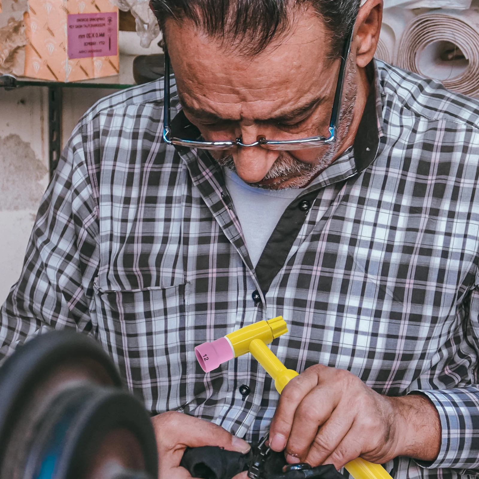 2 Pcs TIG Gas Ceramic Cups Welding Accessories Kit Pink Shielding for Accessory
2 Pcs TIG Gas Ceramic Cups Welding Accessories Kit Pink Shielding for Accessory