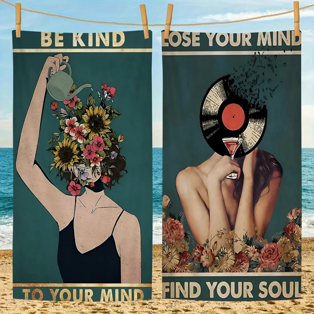 Be Kind To Your Mind Anime Beach Swimming Towel Soft Absorbent Washcloth Children's Gifts For Kids Travel Camping Gym
Be Kind To Your Mind Anime Beach Swimming Towel Soft Absorbent Washcloth Children's Gifts For Kids Travel Camping Gym
