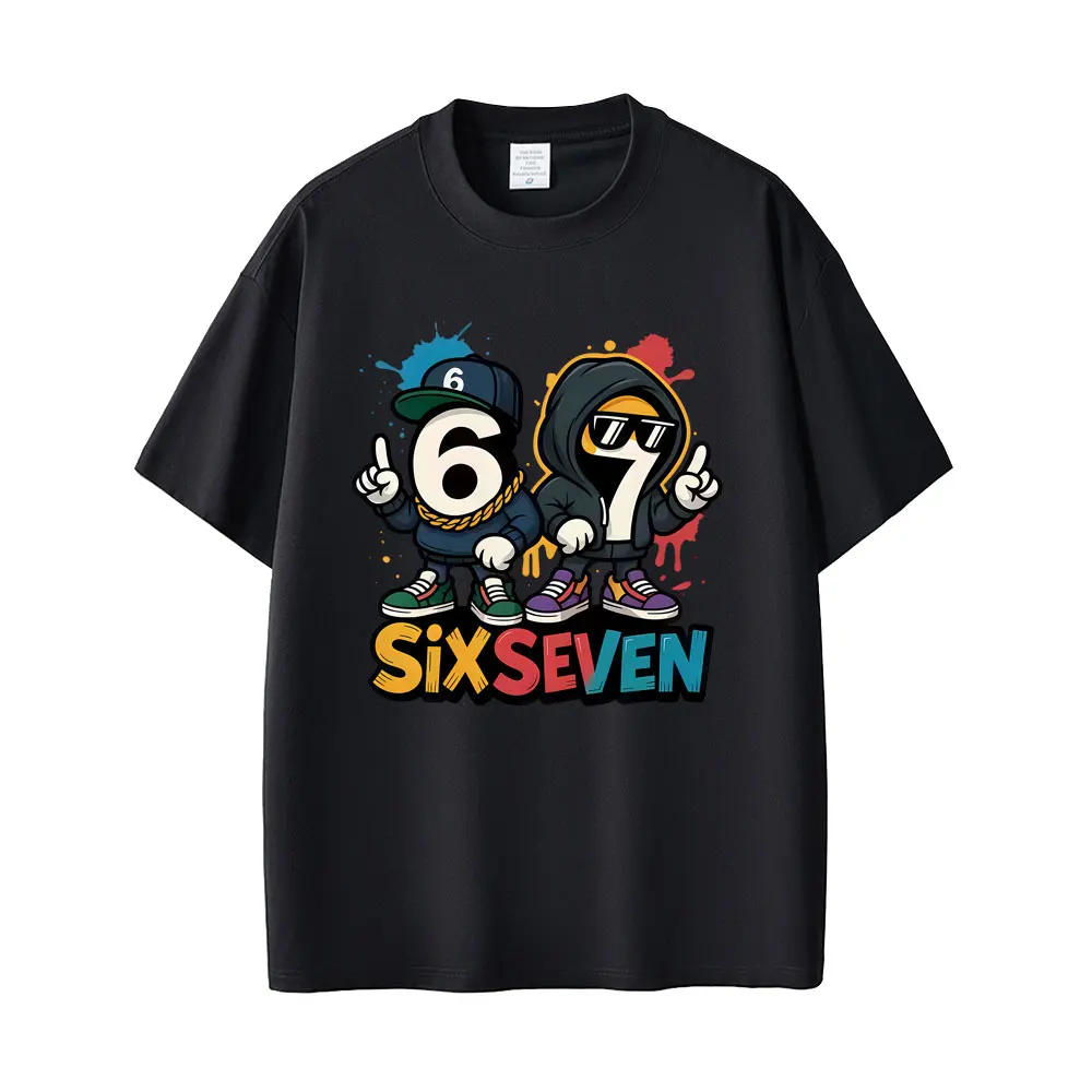 Funny Italian Brainrot Six Seven 67 Number Graphic T-shirt Men Women Summer Oversized Short Sleeved Male Casual Cotton T Shirts
Funny Italian Brainrot Six Seven 67 Number Graphic T-shirt Men Women Summer Oversized Short Sleeved Male Casual Cotton T Shirts