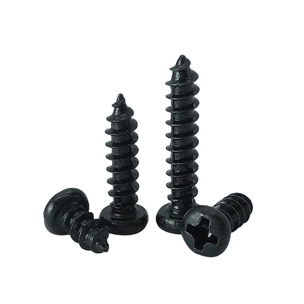 100Pcs PA2*L=3/4/4.5/5/6/7/8/9/10/12/14mm Carbon Steel Mini Micro Phillips Round Head Cross Screw Self Tapping Wood Screws
100Pcs PA2*L=3/4/4.5/5/6/7/8/9/10/12/14mm Carbon Steel Mini Micro Phillips Round Head Cross Screw Self Tapping Wood Screws