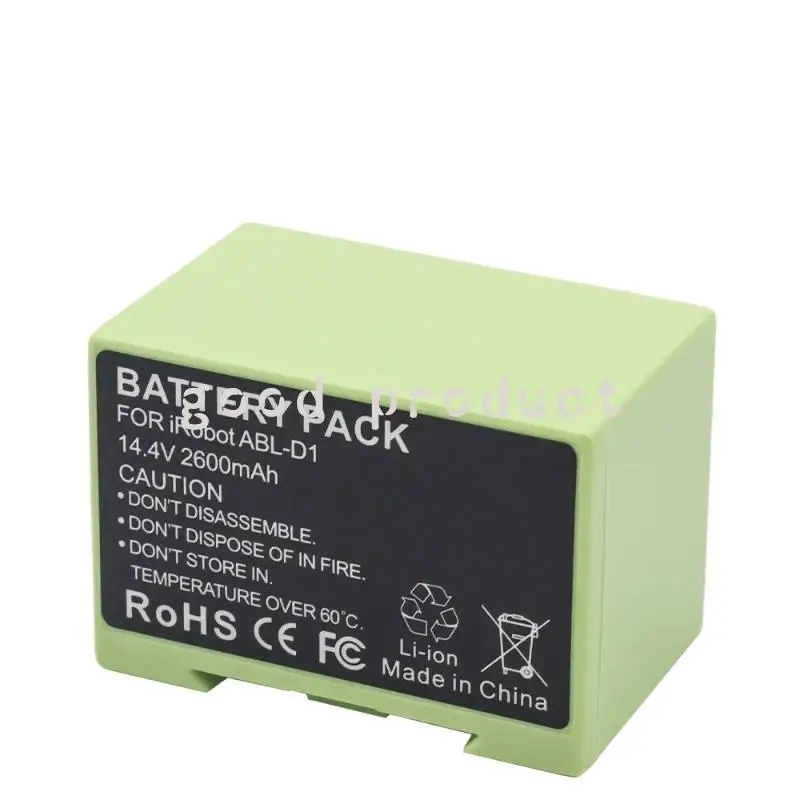 New 14.4V 2600mAh/3200MAH i7 Battery Replacement for iRobot Roomba e & i Series i7+ e5 7150 7550 i3 3150 i3+ 3550 i4 4150 Part
New 14.4V 2600mAh/3200MAH i7 Battery Replacement for iRobot Roomba e & i Series i7+ e5 7150 7550 i3 3150 i3+ 3550 i4 4150 Part