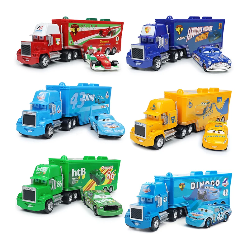 Pixar Cars Truck Model Car 1/55 Die Casting Strip Weathers Container Trucks Cruze Ramirez Racing Toy Birthday Gifts Kids Toys
Pixar Cars Truck Model Car 1/55 Die Casting Strip Weathers Container Trucks Cruze Ramirez Racing Toy Birthday Gifts Kids Toys