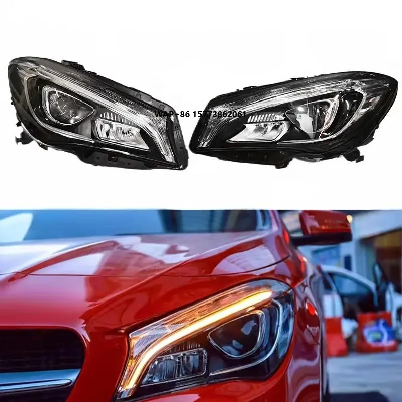Car Lights for BENZ W117 Headlight 2013-2020 CLA45 Led Head Lamp C117 Headlights CLA180 CLA200 CLA250 Drl Automotive Accessories
Car Lights for BENZ W117 Headlight 2013-2020 CLA45 Led Head Lamp C117 Headlights CLA180 CLA200 CLA250 Drl Automotive Accessories