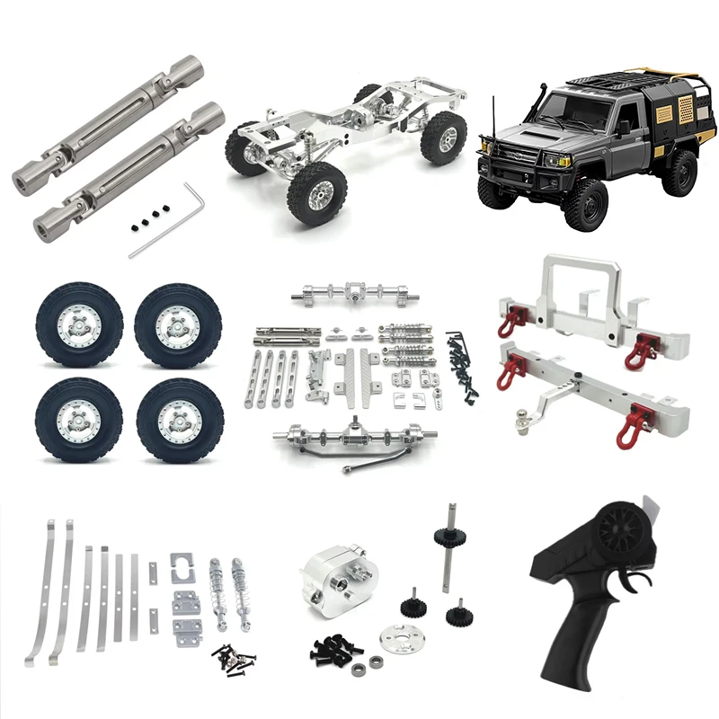 New Upgraded MN82 MN82S Metal Parts Pick Up 2.4G 4WD Off-road Crawler Remote Control Vehicle Toys for Children Kids MN MODEL
New Upgraded MN82 MN82S Metal Parts Pick Up 2.4G 4WD Off-road Crawler Remote Control Vehicle Toys for Children Kids MN MODEL
