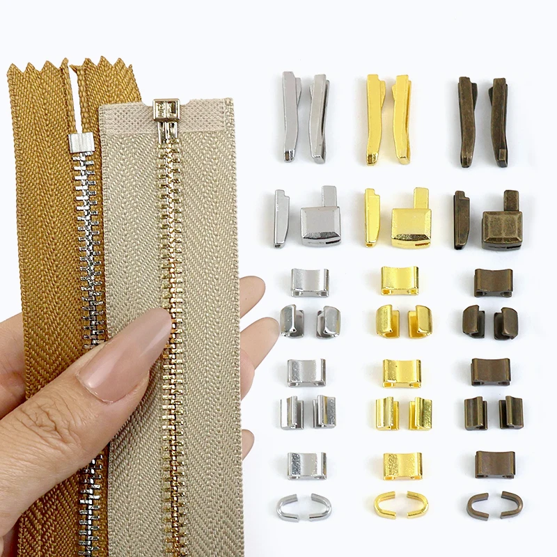 20Sets 3# 5# 8# 10# U Zipper Stopper for Sewing Bag Metal Zippers Tail Clip Replacement Zip Non-slip End Lock Zips Repair Kits
20Sets 3# 5# 8# 10# U Zipper Stopper for Sewing Bag Metal Zippers Tail Clip Replacement Zip Non-slip End Lock Zips Repair Kits