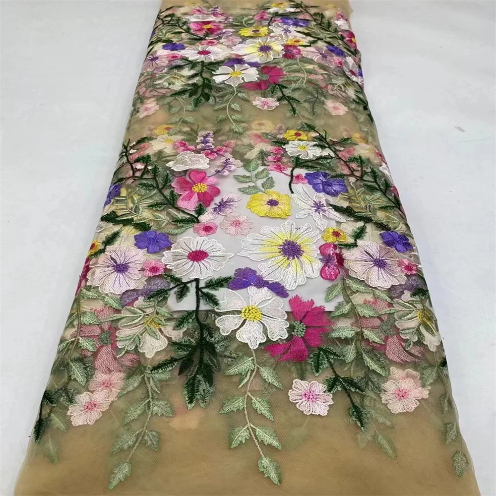 Latest Flower African Lace Fabric 2024 Luxury French Lace Fabric Mesh Lace Fabric High Quality Lace For Wedding Dress Sewing st
Latest Flower African Lace Fabric 2024 Luxury French Lace Fabric Mesh Lace Fabric High Quality Lace For Wedding Dress Sewing st