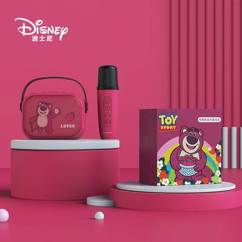 Компактный караоке-микрофон Disney KTV для дома и улицы, Bluetooth-аудио, профессиональный детский караоке-динамик, подарок
Компактный караоке-микрофон Disney KTV для дома и улицы, Bluetooth-аудио, профессиональный детский караоке-динамик, подарок