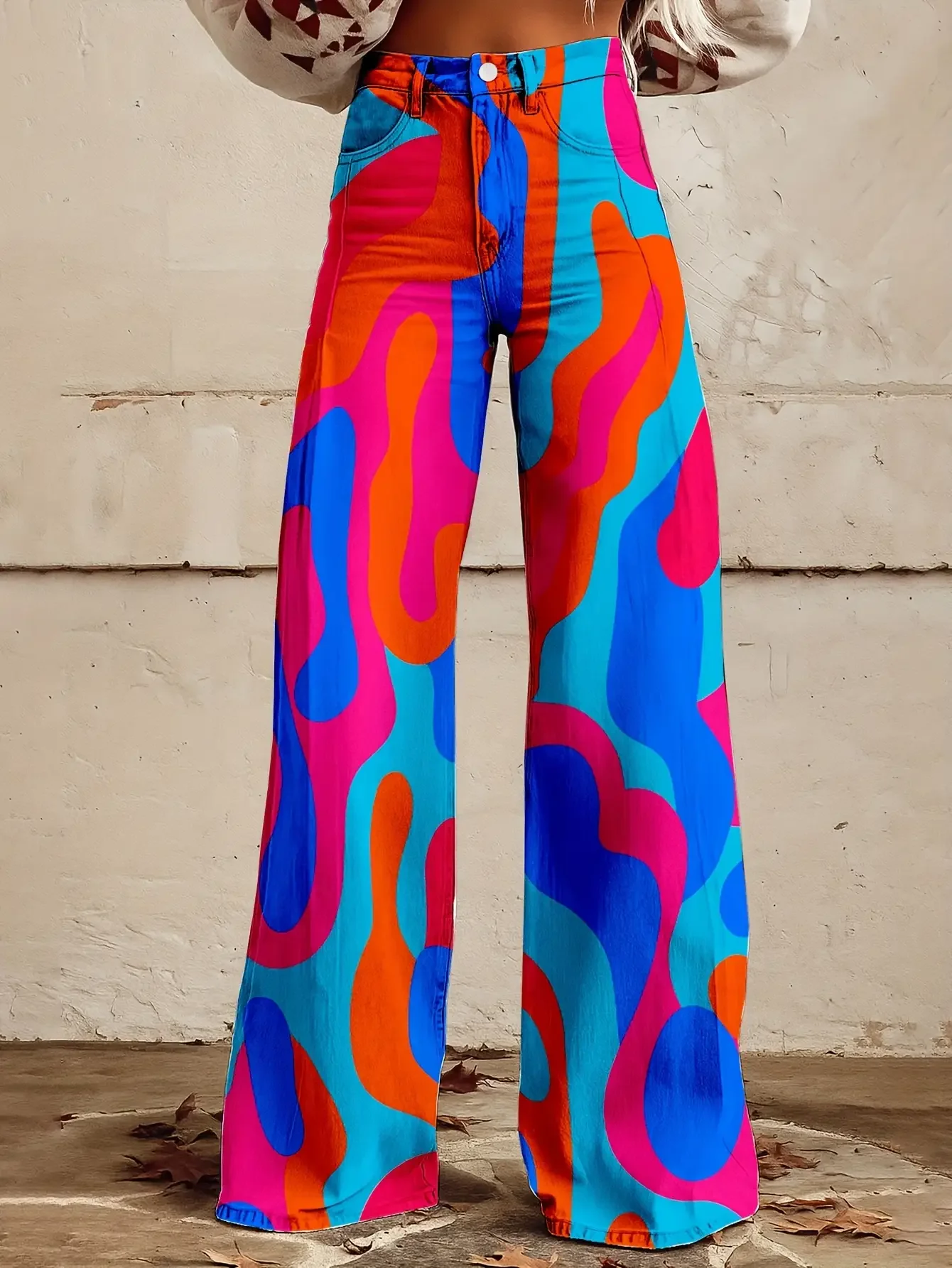 2026Women's slim fit wide leg flared pants, Machine washable casual pants, versatile patterns.
2026Women's slim fit wide leg flared pants, Machine washable casual pants, versatile patterns.