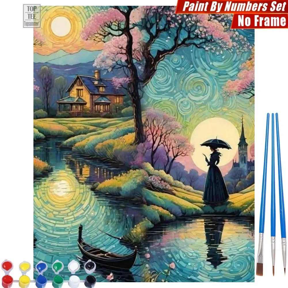 Dreamy Sunset Umbrella Painting By Number Kit - Woman River Reflection Artistic Activities Valentine's Day Gift For Woman
Dreamy Sunset Umbrella Painting By Number Kit - Woman River Reflection Artistic Activities Valentine's Day Gift For Woman
