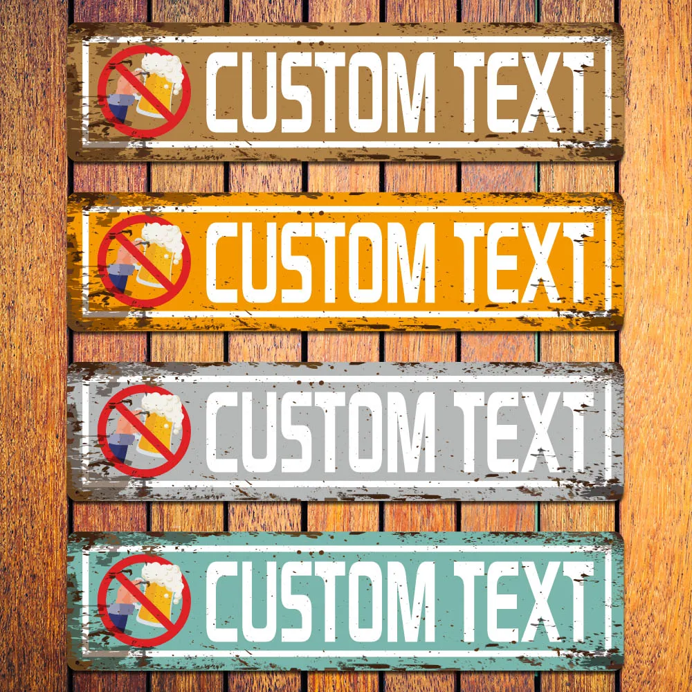 1pc Personalized Beer is prohibited Custom Metal Street Personalized Text Wall Decor for Door Bar Home or out door
1pc Personalized Beer is prohibited Custom Metal Street Personalized Text Wall Decor for Door Bar Home or out door