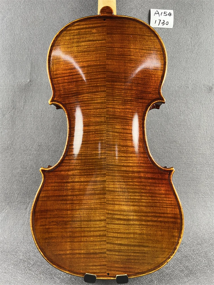 Скрипка с тигровым пламенем, профессиональный музыкант, 100% ручная работа, модель 1730 гварнири «Клюмислера», копия из 30-летнего дерева A154
Скрипка с тигровым пламенем, профессиональный музыкант, 100% ручная работа, модель 1730 гварнири «Клюмислера», копия из 30-летнего дерева A154
