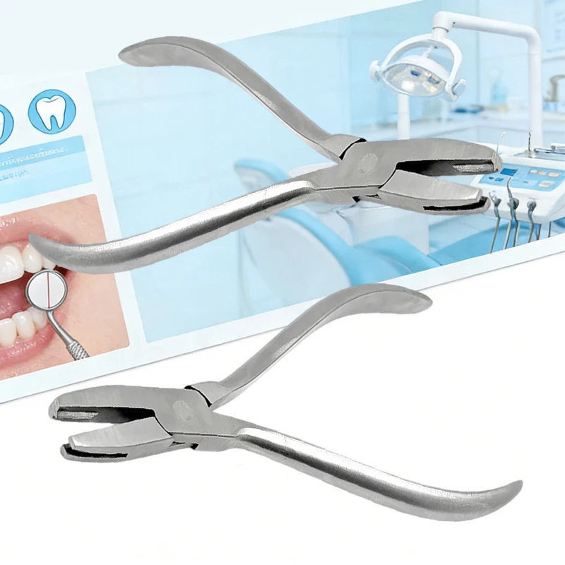 2pcs Dental Orthodontic V Loop Plier - 45 Degree Angled Head Wire Bending Forceps for Ortho Lab
2pcs Dental Orthodontic V Loop Plier - 45 Degree Angled Head Wire Bending Forceps for Ortho Lab